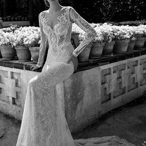 White Wedding Dress - Women's High Quality Wedding Dress